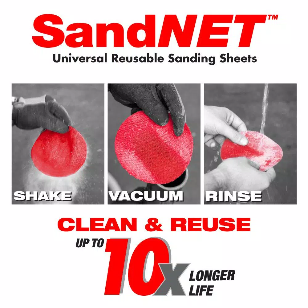 Diablo 5 in. SandNet Coated Assorted Sanding Discs, 50-Pack