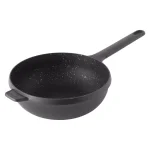 BergHOFF GEM 10 in. Cast Aluminum Nonstick Stir Fry Pan, Induction Ready Wok thumbnail 1