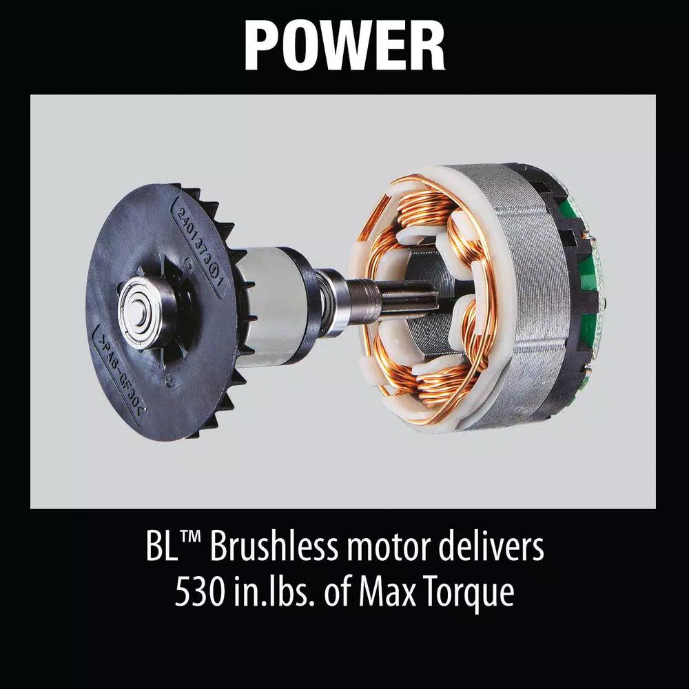 Makita 18V LXT Brushless 1/2 in. Driver-Drill Kit with Two 5.0 Ah Batteries, Charger, and Bag