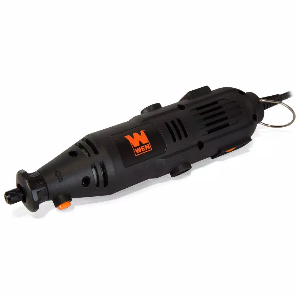 WEN 1 Amp Variable Speed Rotary Tool Kit with 100+ Accessories and Flex Shaft