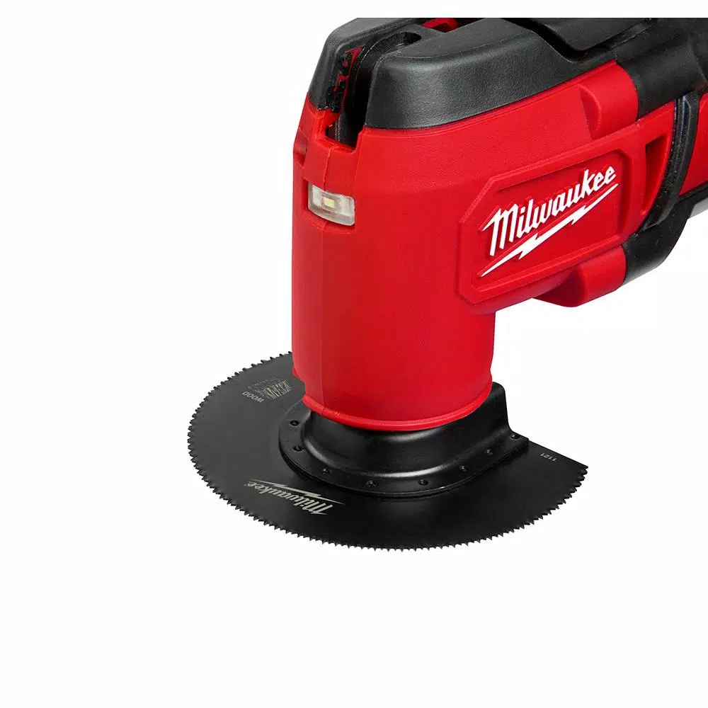 Milwaukee 3-1/2 in. High Carbon Steel Segmented Wood Oscillating Multi-Tool Blade, Universal Fit