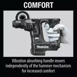 Makita 18V LXT Sub-Compact Brushless SDS-PLUS Rotary Hammer, Tool Only thumbnail 5