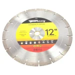 Forney 12 in. Premium Diamond Turbo Saw Blade for Concrete, Brick, and Block thumbnail 1