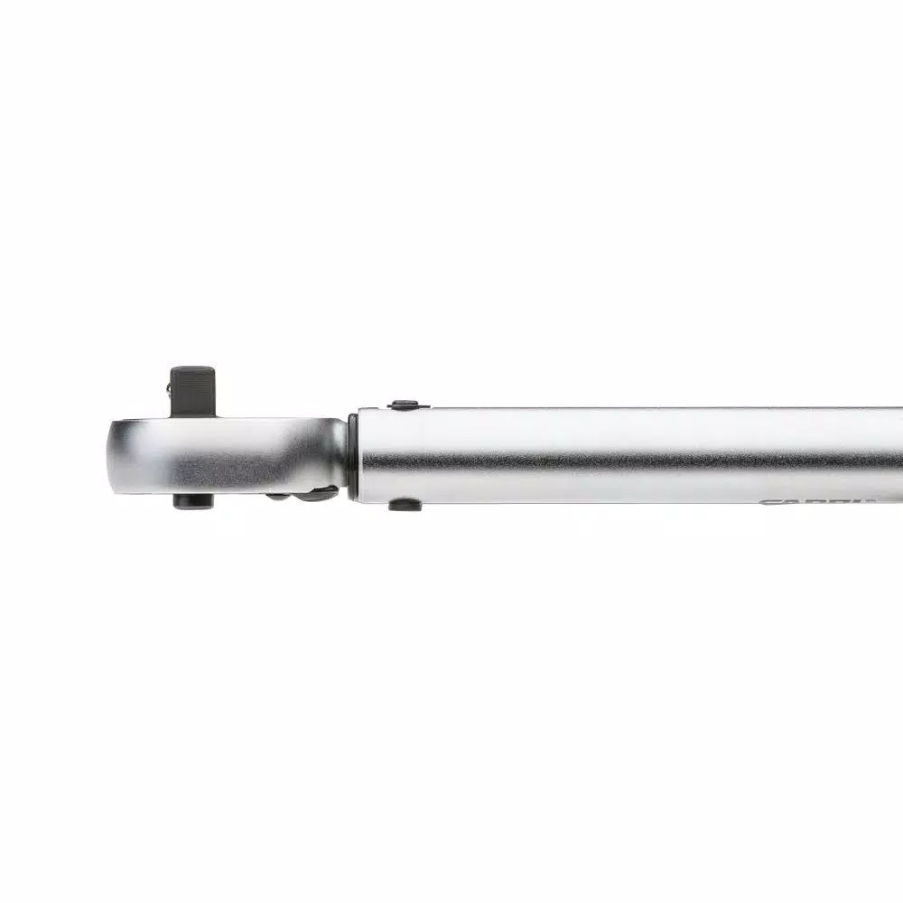 Capri Tools 3/8 in. Drive Industrial Torque Wrench, 15-75 ft. lbs. Range, All-Steel Construction