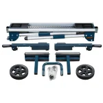 POWERTEC MT4008 Deluxe Rolling Miter Saw Stand with Tool Trays and Aluminum Construction thumbnail 3