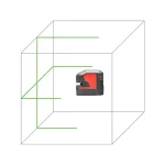 Leica Lino L2G Cross Line Green Laser Level thumbnail 2