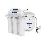 Olympia Water Systems 5-Stage Under-Sink Reverse Osmosis Water Filtration System with Chrome Coke Bottle Faucet, 50 GPD thumbnail 1