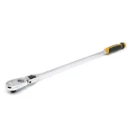GEARWRENCH 1/2 in. Drive 24 in. 90 Tooth Locking Flex Head Teardrop Ratchet thumbnail 1