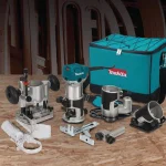 Makita 6.5 Amp 1-1/4 HP Corded Variable Speed Compact Router Kit with 3 Bases thumbnail 12