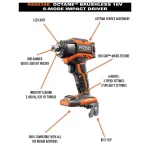 RIDGID 18V OCTANE Brushless 6-Mode 1/4 in. Impact Driver (Tool Only) thumbnail 3