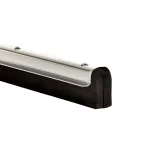 Alpine Industries 22 in. Professional Dual Moss Rubber Floor Squeegee, Black thumbnail 3