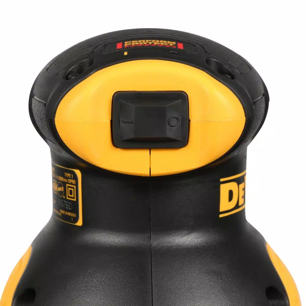 DEWALT DWE6421K 3 Amp Corded 5 in. Random Orbital Hook and Loop Sander