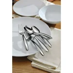 Oneida Glissade 18/0 Stainless Steel Table Forks, European Size (Set of 12) thumbnail 3