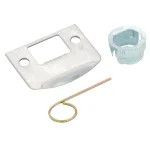 Schlage Latitude Keyed Entry Door Lever - Bright Chrome thumbnail 4