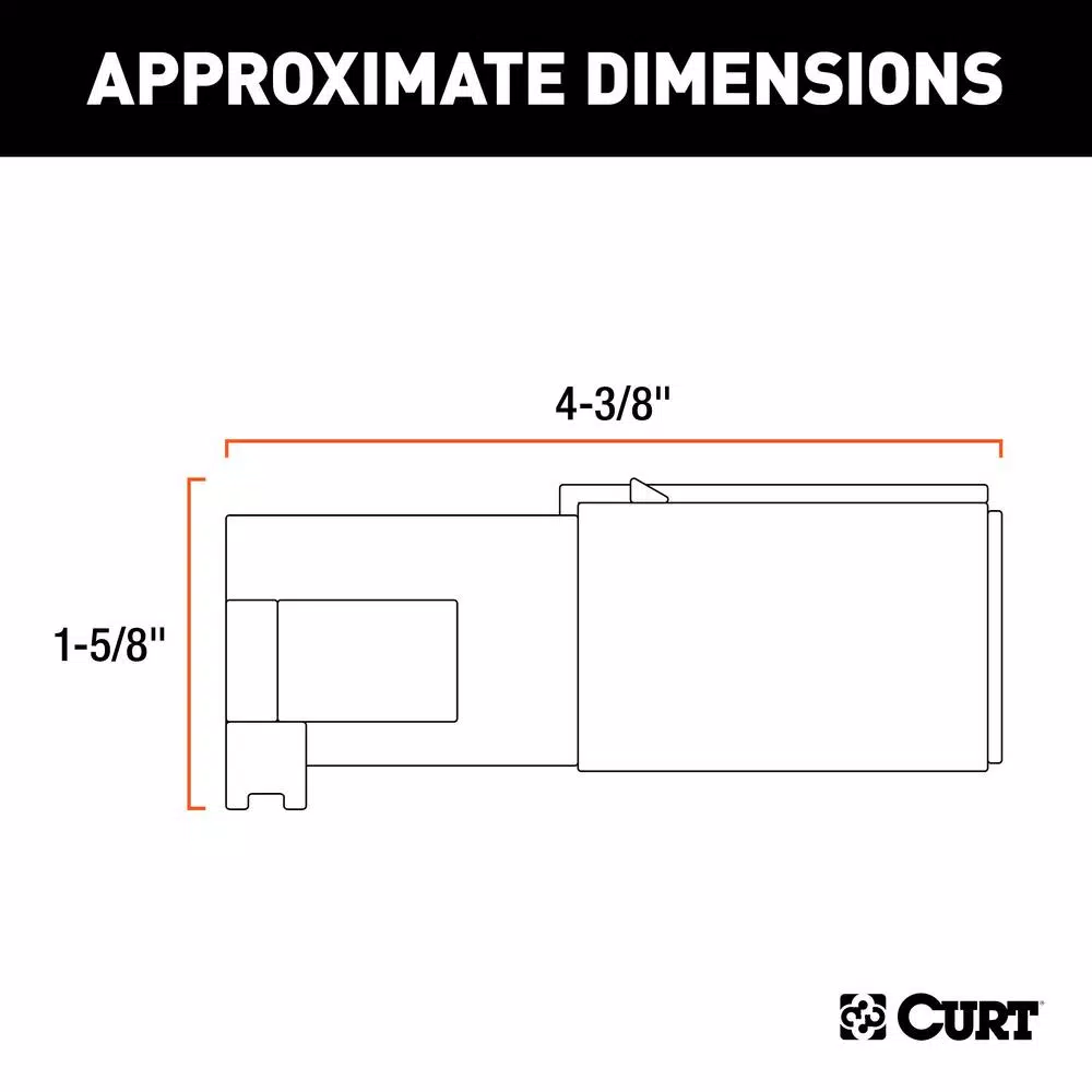 CURT 7-Way Round Trailer Connector Plug - Male End