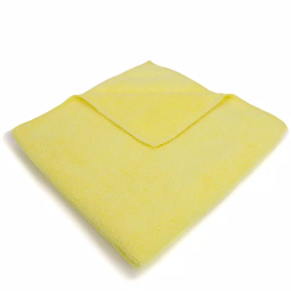 Renown 12-Pack General Purpose Microfiber Cleaning Cloths, 12 in. x 12 in., Yellow