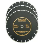 RIDGID 14 in. General Purpose Diamond Blade, 3-Pack thumbnail 1