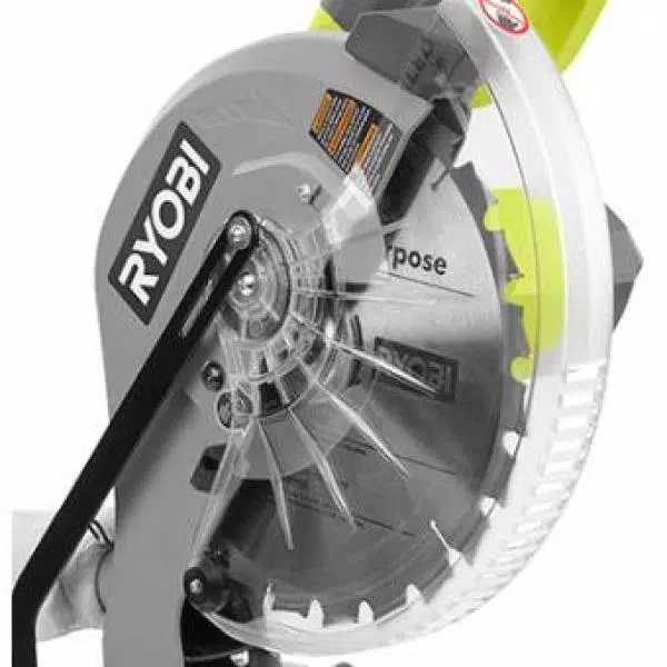 RYOBI 10 in. Compound Miter Saw with LED Cutline Indicator, 14 Amp, Corded
