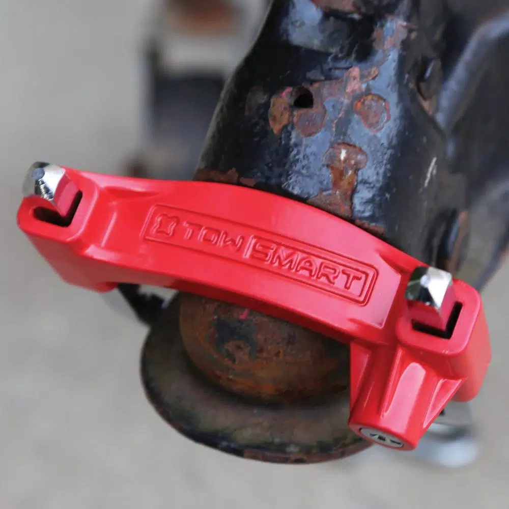 TowSmart Universal Coupler Lock for 1-7/8 in, 2 in, and 2-5/16 in Couplers