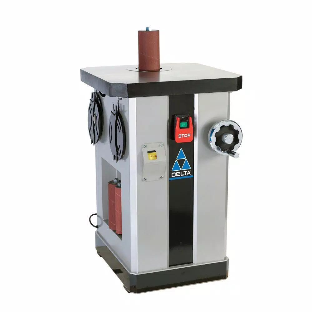 Delta 1 HP Oscillating Spindle Floor Sander with Tilting Arbor