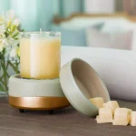 Candle Warmers Etc Midas 5.2 in. 2-in-1 Classic Fragrance Warmer - Gray and Gold thumbnail 3