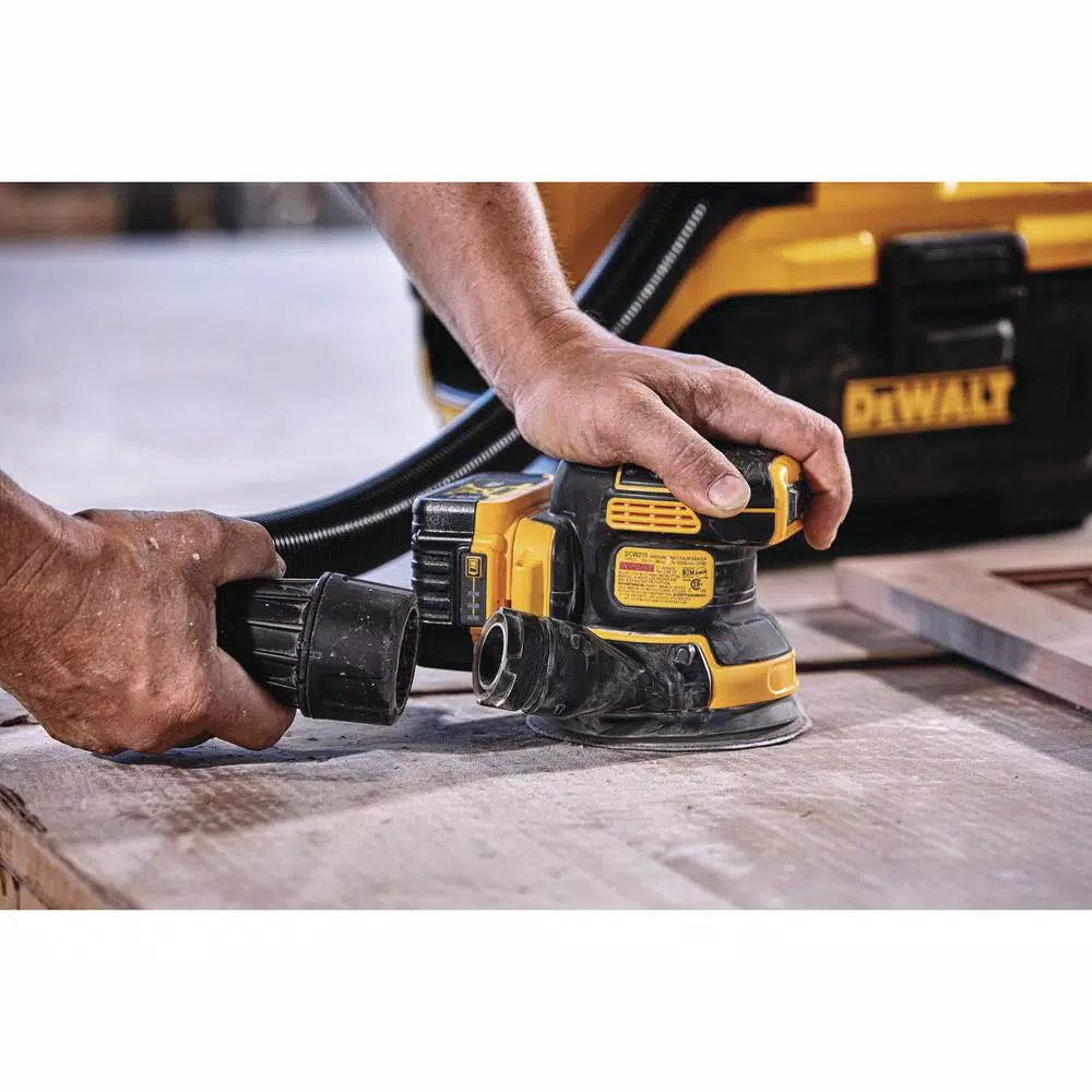 DEWALT 20V MAX XR Brushless 5 in. Cordless Random Orbital Sander Kit with 5.0 Ah Battery and Charger
