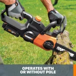 Worx 20V Power Share 3-3/8 in. Compact Cordless Circular Saw (Tool Only) thumbnail 8