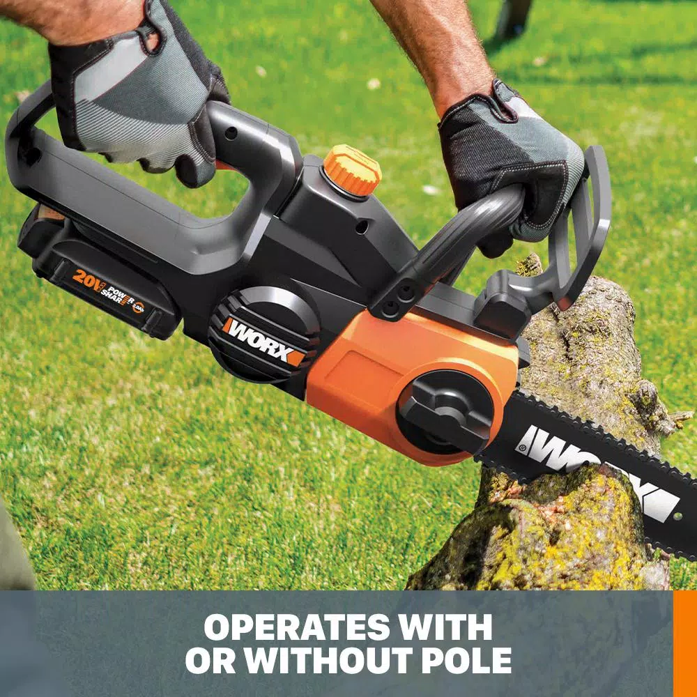 Worx 20V Power Share 3-3/8 in. Compact Cordless Circular Saw (Tool Only)