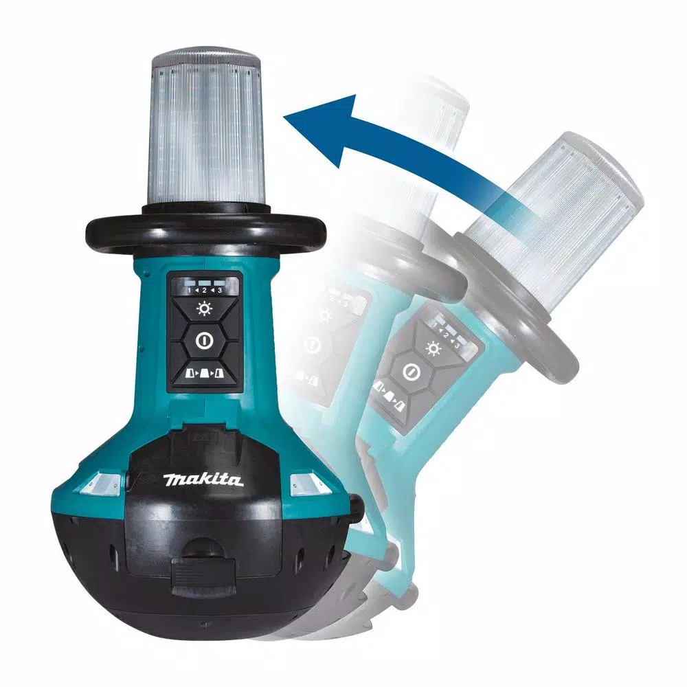 Makita 18V X2 LXT Cordless/Corded LED Upright Area Light, 5500 Lumens