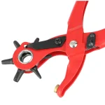 KNIPEX Heavy Duty Forged Steel Revolving Punch Pliers with 6 Interchangeable Punches thumbnail 3