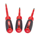 Milwaukee 4-Piece 1000V Insulated Hand Tool Set with Screwdrivers and 6-in-1 Pliers thumbnail 6