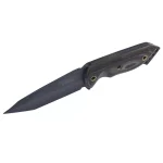 Camillus 7.75 in. Tanto Fixed Blade Knife with Carbonitride Titanium Coating and Micarta Handle thumbnail 4