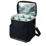 Picnic Time Cellar 6-Bottle Wine Tote and Insulated Rolling Cooler with Trolley thumbnail 4