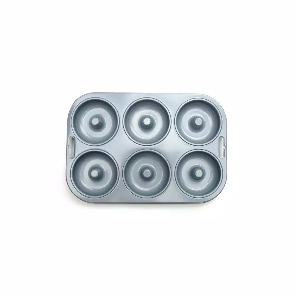 Fox Run Non-Stick 6-Cavity Donut Pan, Heavy Duty Carbon Steel