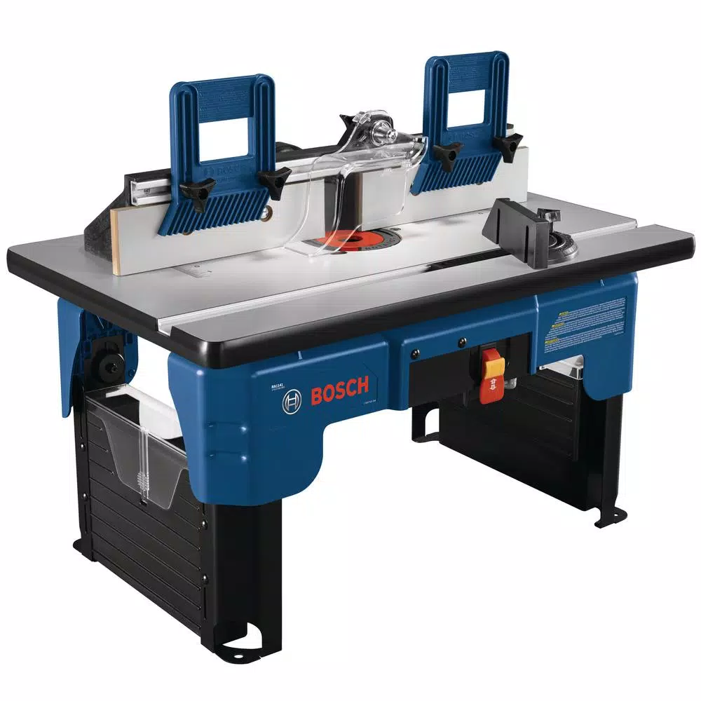Bosch 1617EVS 2.25 HP 12 Amp Fixed-Base Router with RA1141 Benchtop Router Table Bundle