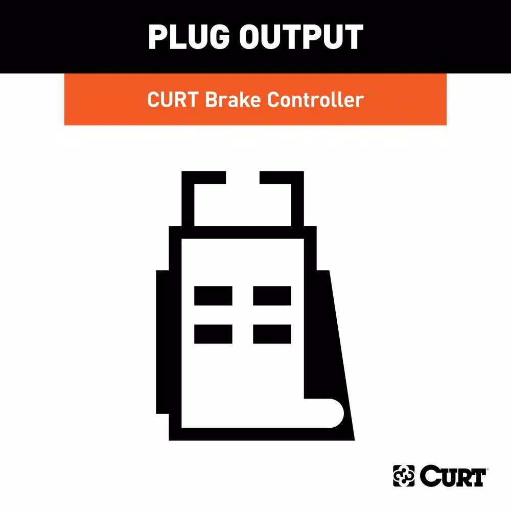 CURT Trailer Brake Controller Harness for Select Dodge & Ram 1500, 2500, 3500