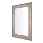 Home Decorators Collection Galvanized Antiqued Farmhouse Accent Mirror, 39 x 27 in. thumbnail 6
