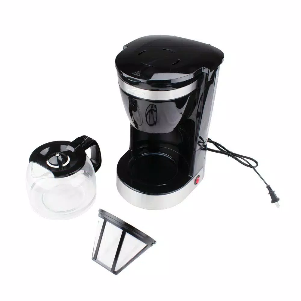 Brentwood Appliances Brentwood 10-Cup Black Drip Coffee Maker with Programmable Timer