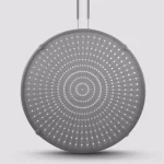 ExcelSteel 13 in. Gray Silicone Splatter Screen with Non-Slip Grip and Stainless Steel Frame thumbnail 4