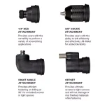 Milwaukee M12 FUEL 12V Brushless 4-in-1 Installation Drill Driver and Oscillating Multi-Tool Set (Tool-Only) thumbnail 5