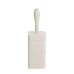 Mind Reader 12 in. Plastic Toilet Brush and Holder Set, Ivory thumbnail 1