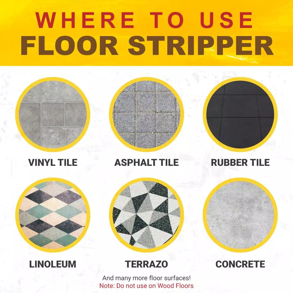 Eco Clean Ultra Line NC Stripper 1 Gal. Non-Corrosive Solvent-Based Floor Stripper