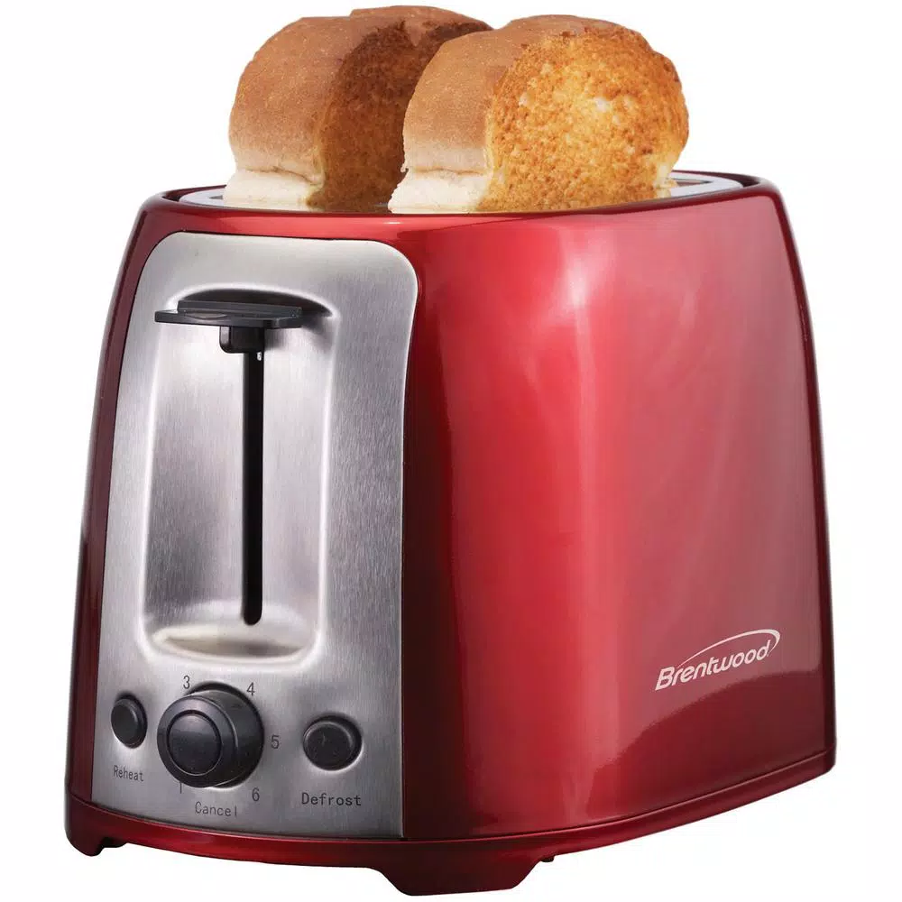 Brentwood Appliances Brentwood Red Single Serve 1-Cup Coffee Maker with Mug