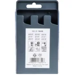 Makita 9-Piece Assorted Drill Bit Set for Metal, Wood, and Masonry - Straight Shank thumbnail 3