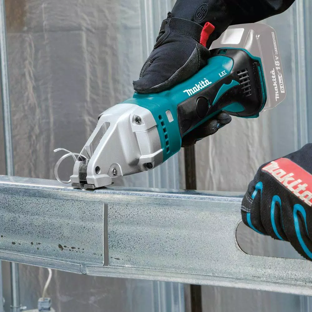 Makita 18V LXT Cordless 16-Gauge Compact Straight Shear, Tool Only