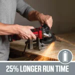 SKIL 20V PWRCORE Lithium-Ion Cordless 4.5 in. Angle Grinder Kit thumbnail 3