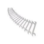 TEKTON 22-Piece Metric Angle Head Open End Wrench Set, 6 mm to 32 mm thumbnail 1