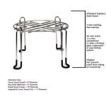 Berkey Polished Stainless Steel Water Filter Stand - Medium thumbnail 3