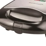 Brentwood Appliances 750W Compact Dual Sandwich Maker, Nonstick, Black thumbnail 4