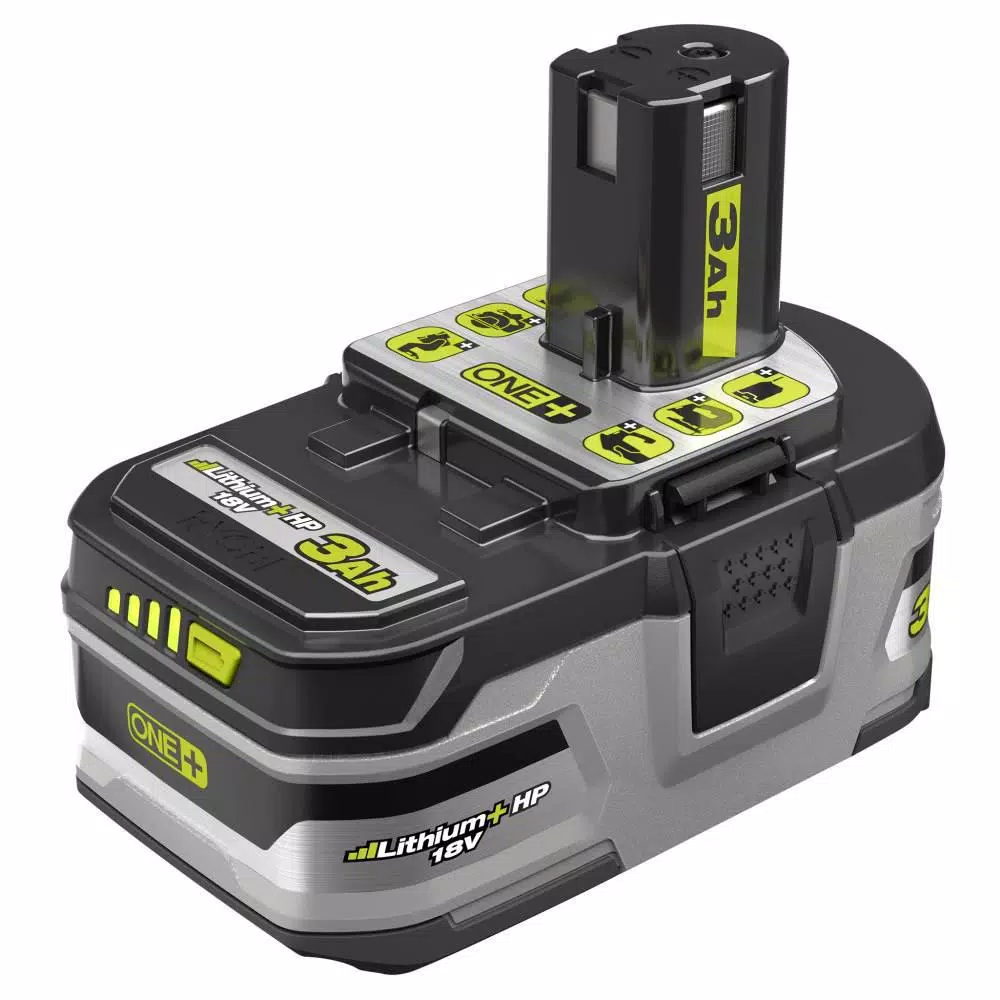 RYOBI 18V ONE+ LITHIUM+ HP High Capacity 3.0 Ah Lithium-Ion Battery 6-Pack
